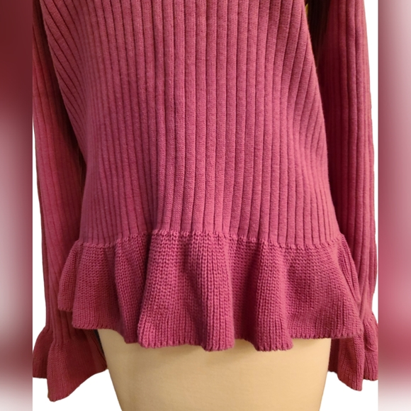 American Living size L purple top - Picture 5 of 7